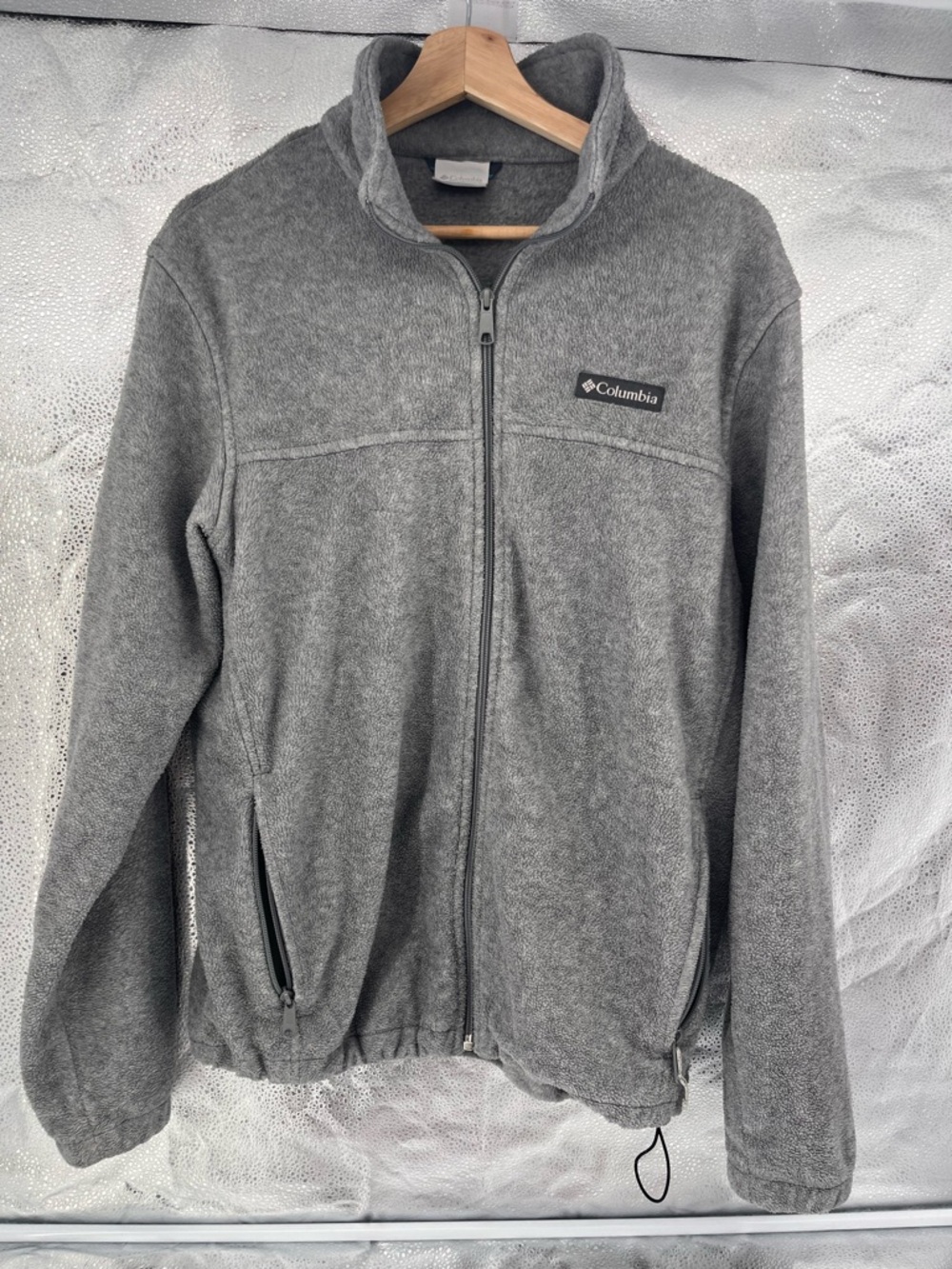 Columbia Sportswear Company Gray Full Zip Fleece Jacket Size M